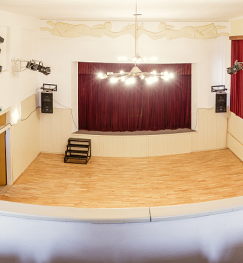 Divadelní sál - jeviště