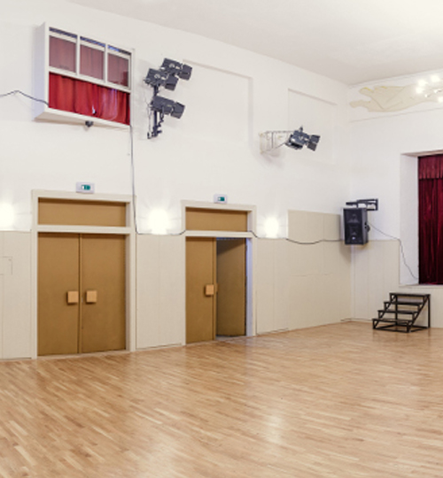 Divadelní sál - detail